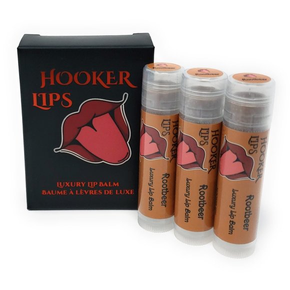 Hooker Lips Luxury Lip Balm Rootbeer 3 Pack - Picture 1 of 3